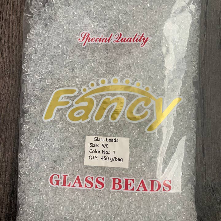 MaddieMayShop - Wholesale Beads - 6/0 Seed Beads, Seed Beads Bulk, Glass Beads 450 Grams3