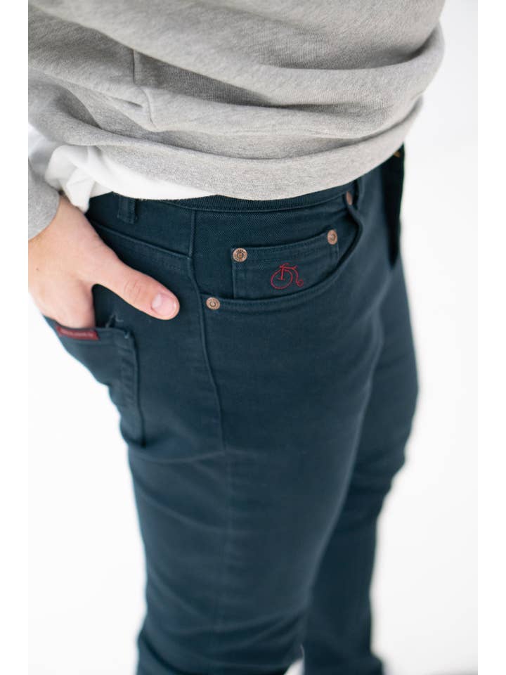 Draiss Jeans - Wholesale Jeans - Men's - Blue Petrol3