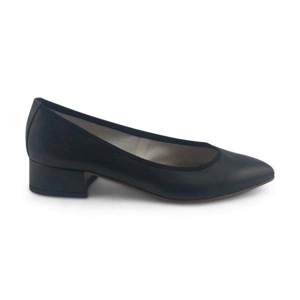 Otisopse - Vendita all'ingrosso Ballerine - Donna - Ballerine nere in pelle con tacco 3cm