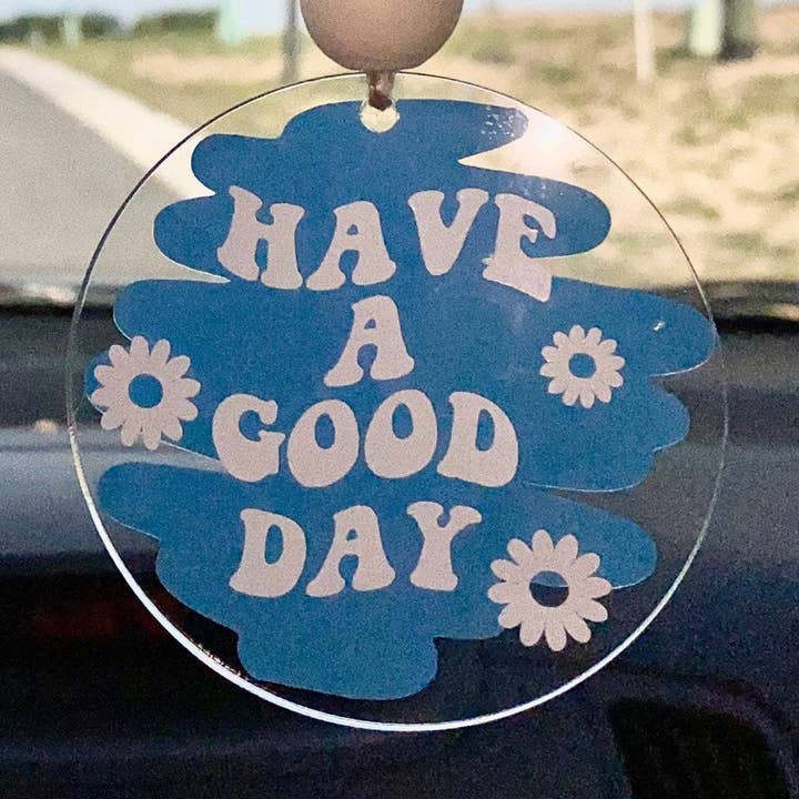Have A Good Day Car Charm for wholesale by Cavella Co.