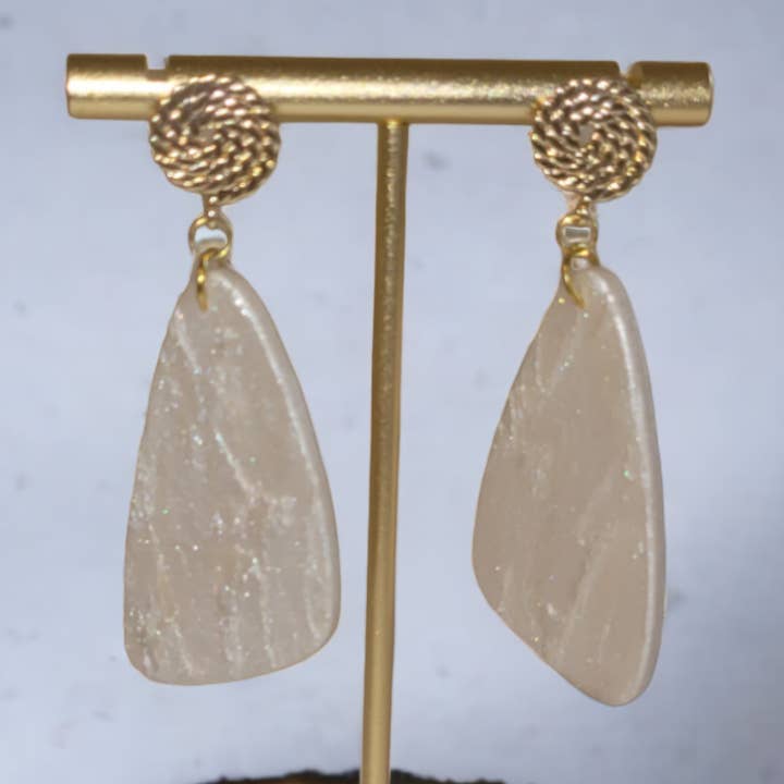 Elegance in Neutrals: Versatile Earrings for Everyday Chic for wholesale by Crassy Creations