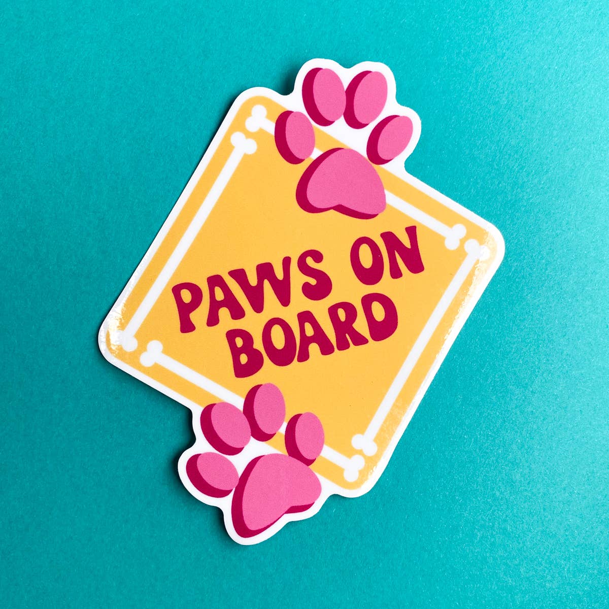 Chelzart - Wholesale Sticker - Paws On Board Sticker | Dog Mom Decal7