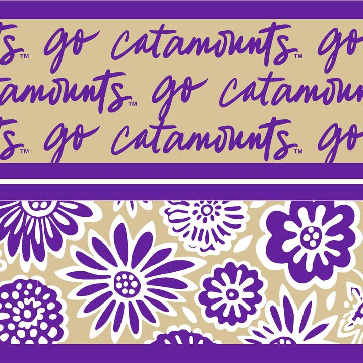 PRÉCOMMANDE Écharpe Fine – Catamounts de Western Carolina pour la vente par Desden