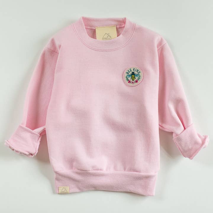 Bee Kind Sweatshirt voor baby's voor kinderen (maten 2T-16Y) voor wholesale door Seaslope