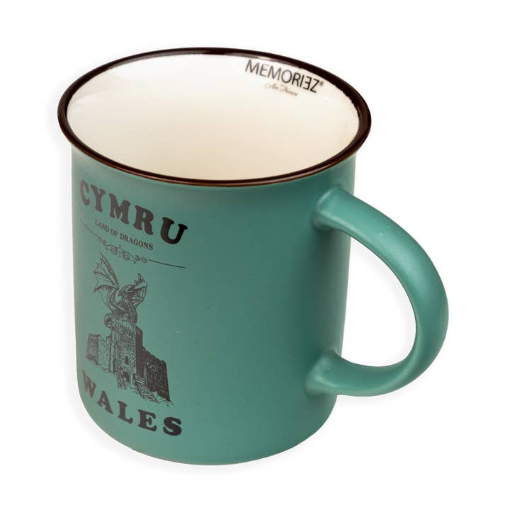 Welsh Emerald Matt Porcelain Mug for wholesale by MANAV