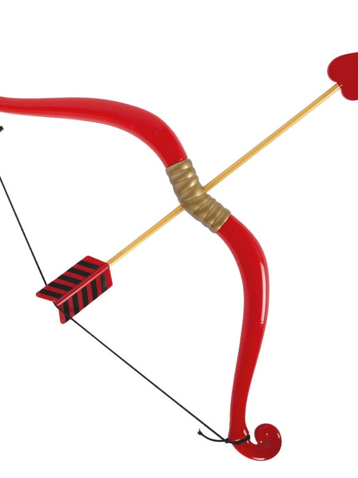 Cupid's bow with arrow - red - 55cm for wholesale by P'tit Clown
