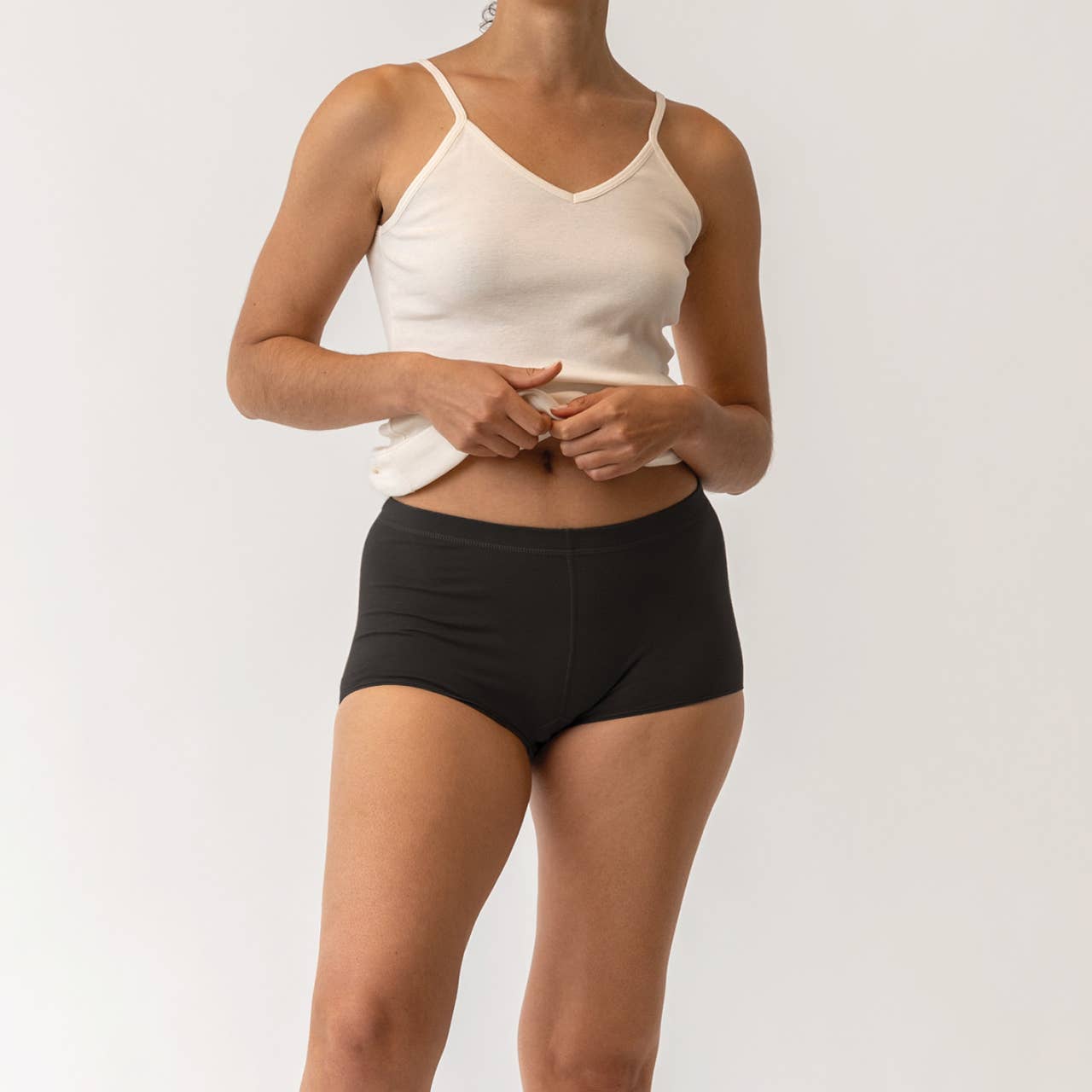 Maggie's Organics - Wholesale Underwear - Women's - Organic Cotton Boyshort Underwear 2 Pack0