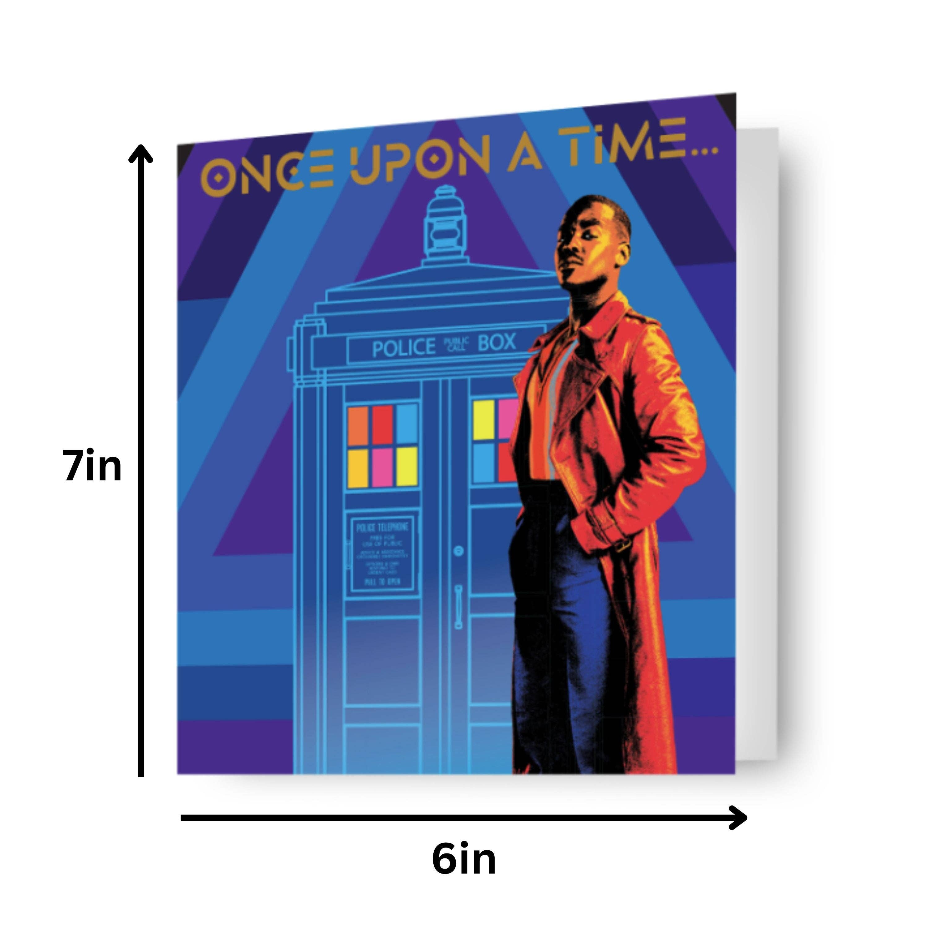 Danilo Promotions Ltd – wholesale Birthday card – Doctor Who Generic Birthday Card1