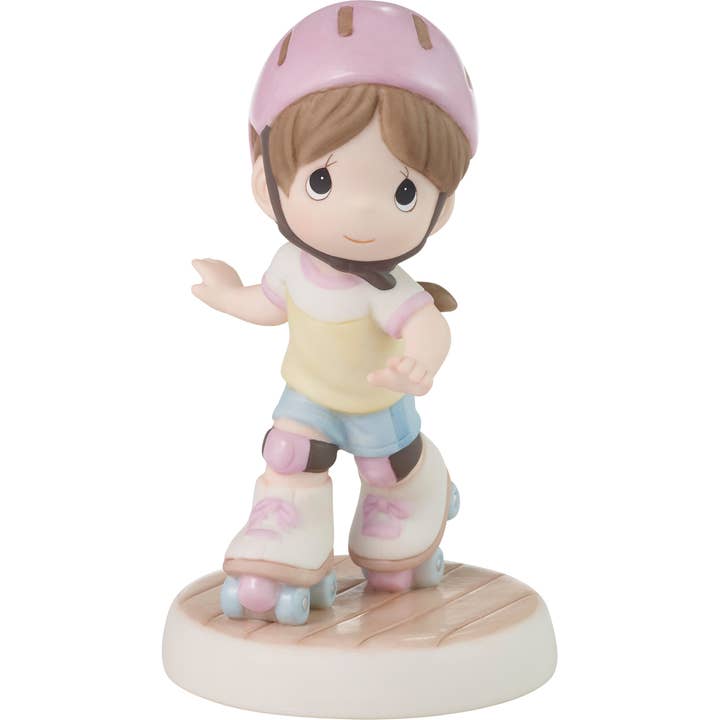 This Is How I Roll Brunette Figurine for wholesale by Precious Moments