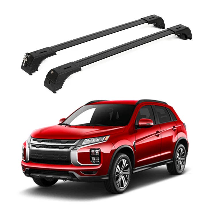 Barres transversales de galerie de toit Erkul pour Mitsubishi Outlander PHEV 2022-2026 - Noir pour la vente par Erkul Auto USA