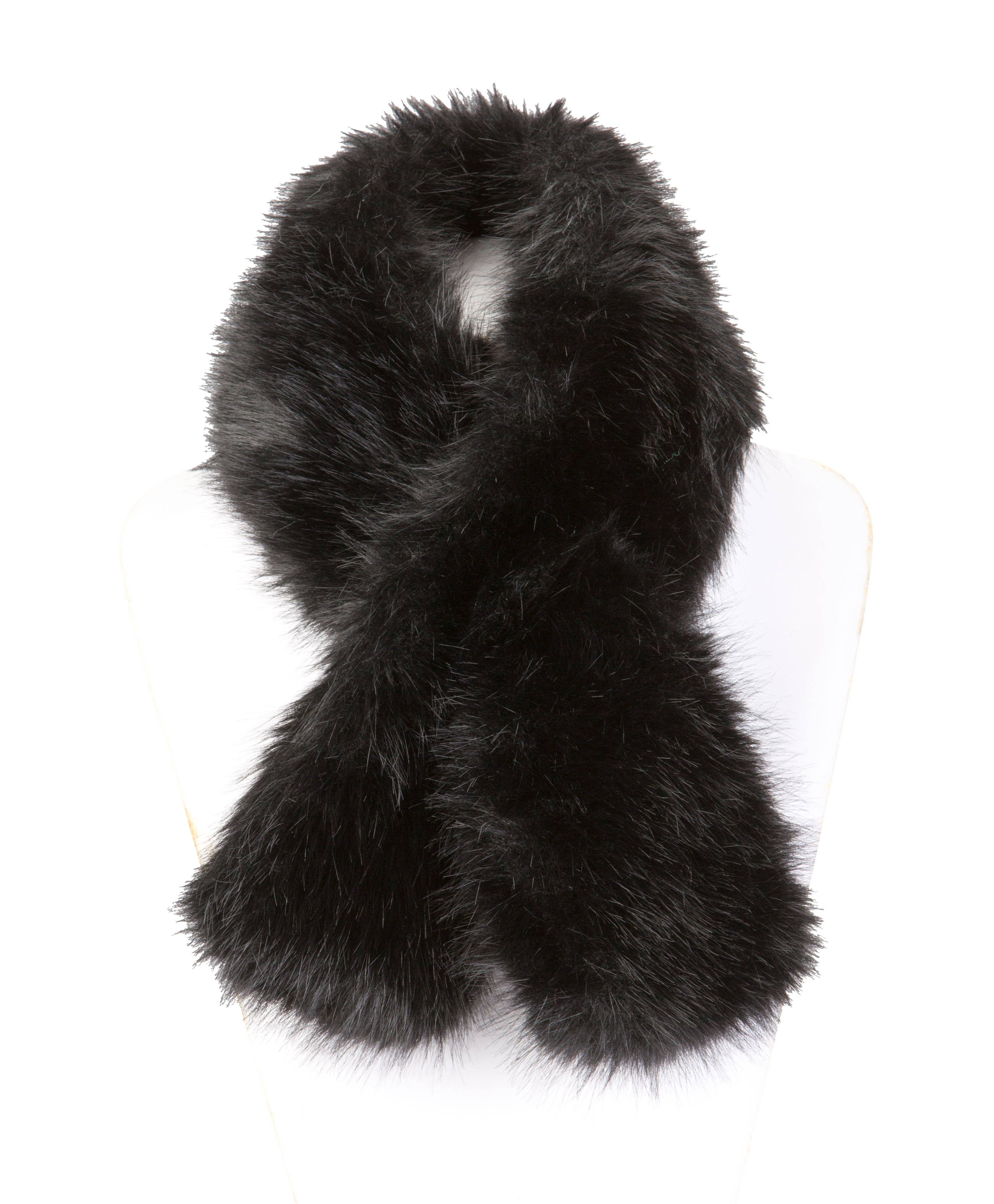 Kaleidoscope Accessories - Vente Écharpe – femme - Écharpe à col rond en fausse fourrure de renard, 6 assorties6