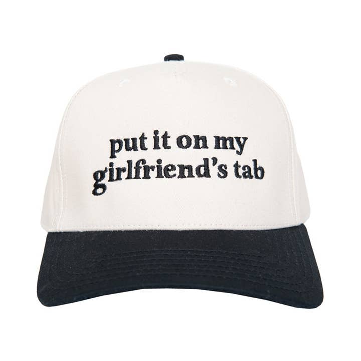 Katydid - Wholesale Trucker Hat - Women's - Put It On My Girlfriend's Tab Two-Tone Hat