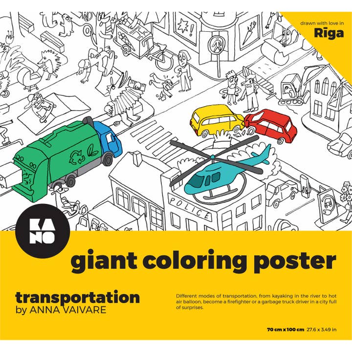 KANO editions - Wholesale Coloring & Activity Book - Kids & Baby - Transportation2