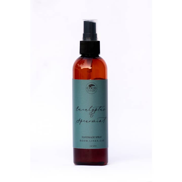 Eucalyptus & Peppermint ( Room, Car, linen ) Spray for wholesale by CocoHandcrafted