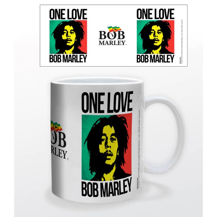 Pyramid America - Wholesale Coffee Mug - Bob Marley - One Love Mug