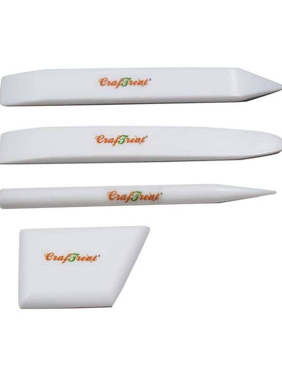 CrafTreat Teflon Bone Folder Set2 4pcs for wholesale by CrafTreat