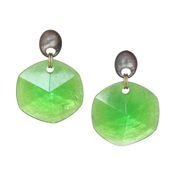 COMBAVA boucles d'oreilles poussoir grand modèle pour la vente par Nature Bijoux