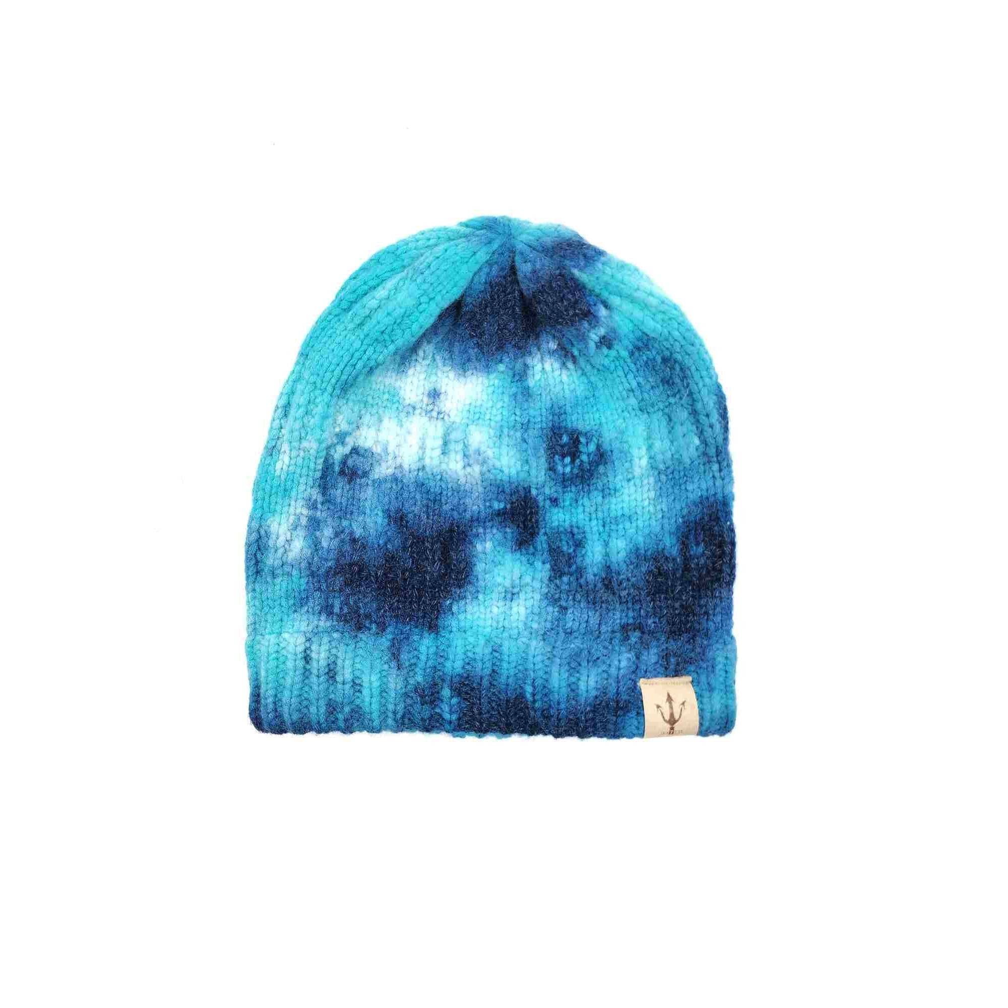Hatzzi - Wholesale Beanie - Women's - Tie Dyed Criss Cross Ponytail Winter Beanie6