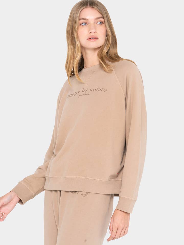 Peace Love World - Wholesale Sweatshirt - Women's - Core Crewneck Sweatshirt2