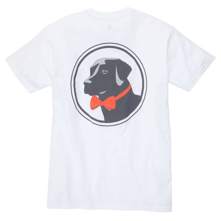 Original Logo Tee: White for wholesale by Southern Proper