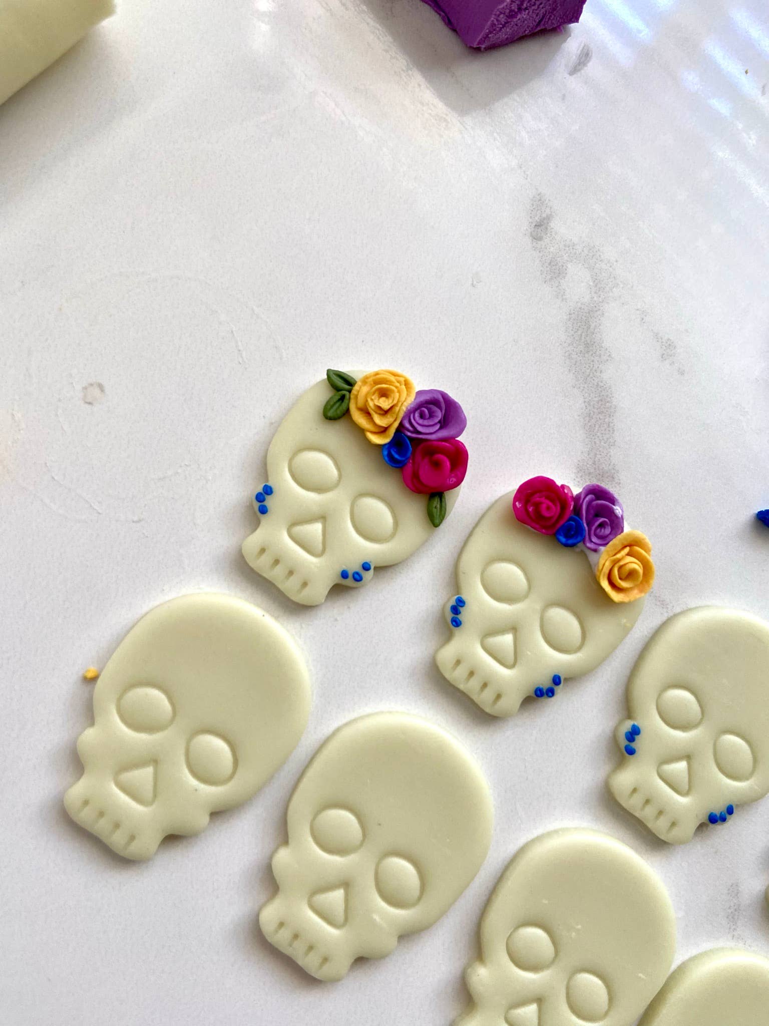 Everything Ky and I - Wholesale Dangle Earrings - Sugar skulls2