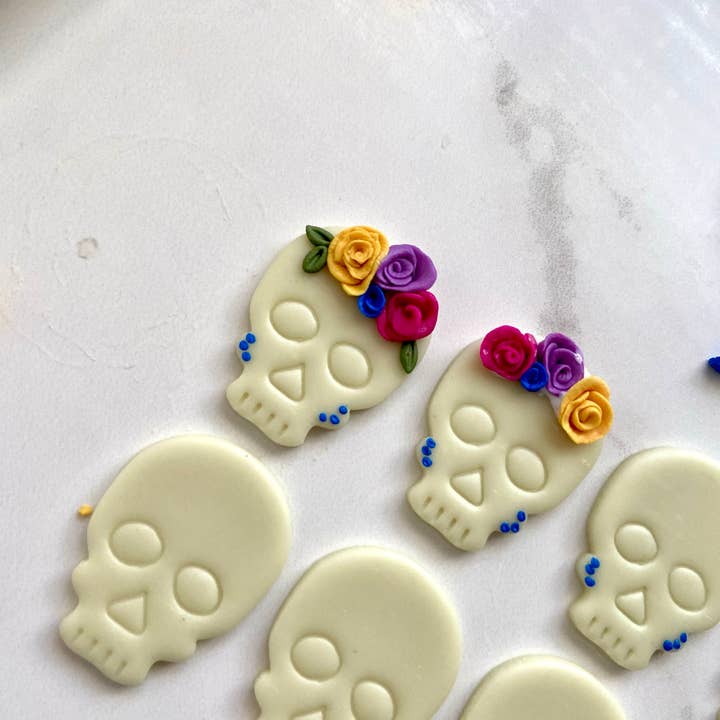 Everything Ky and I - Wholesale Dangle Earrings - Sugar skulls2