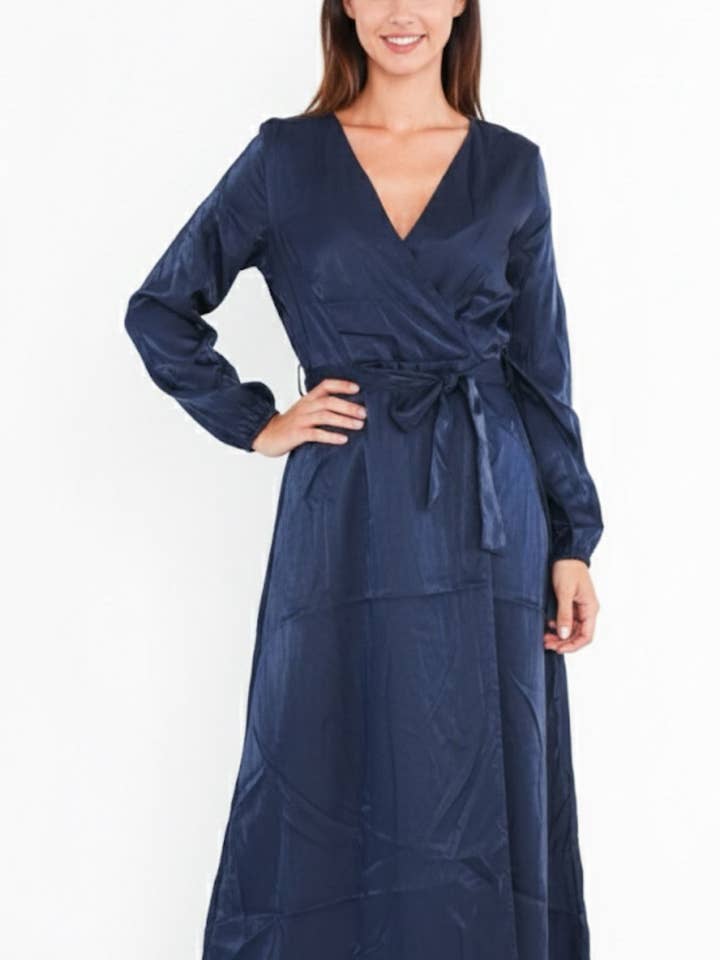 13165-azul Vestidos largos para fiesta para venta al por mayor de Lilie Rose