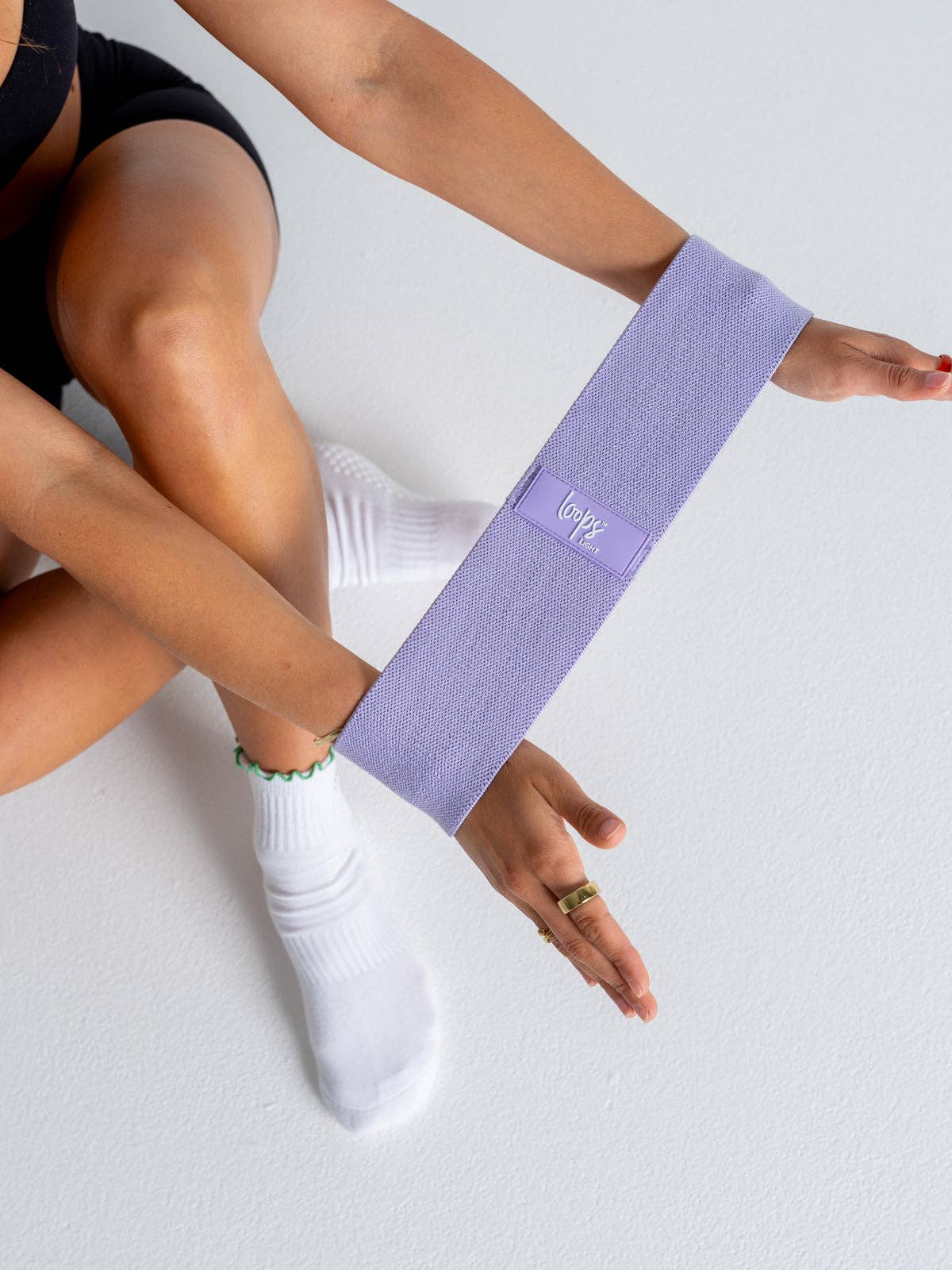 Reformer Loops – wholesale Sporttillbehör – Motståndsband i ljuslila med ögla2