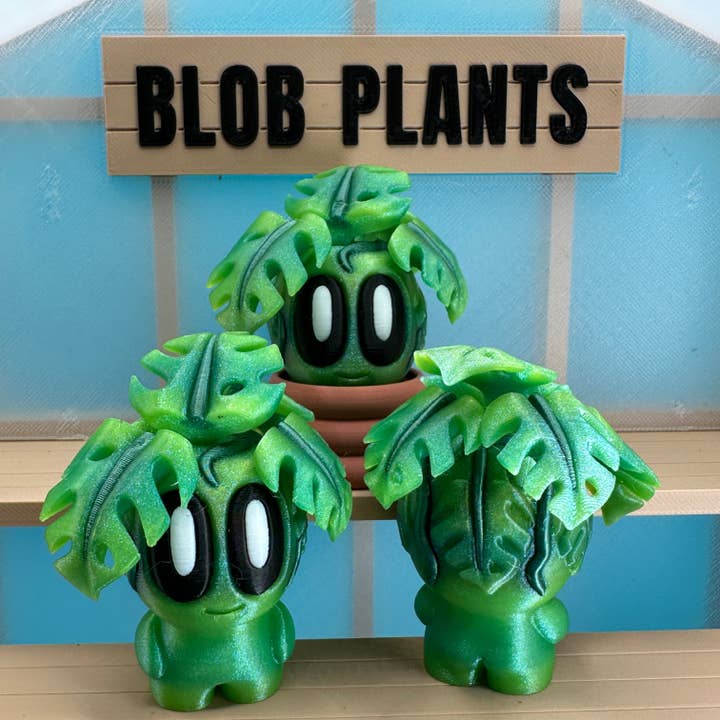 Plante Monstera Blob pour la vente par Biggest Little Print Shop LLC