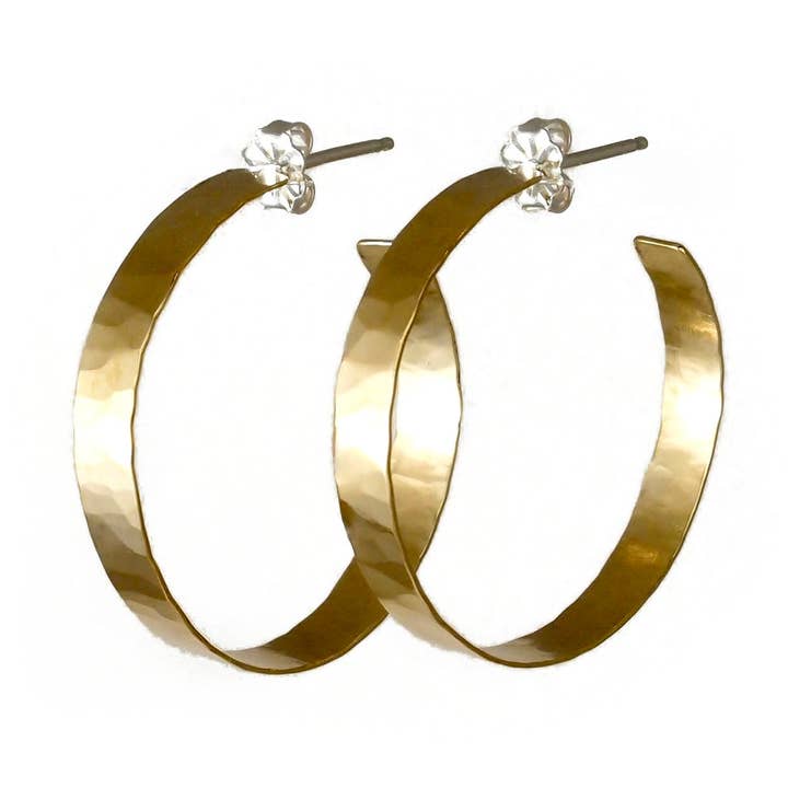 Misha Hoop Earrings - Large for wholesale by Carolyn Keys