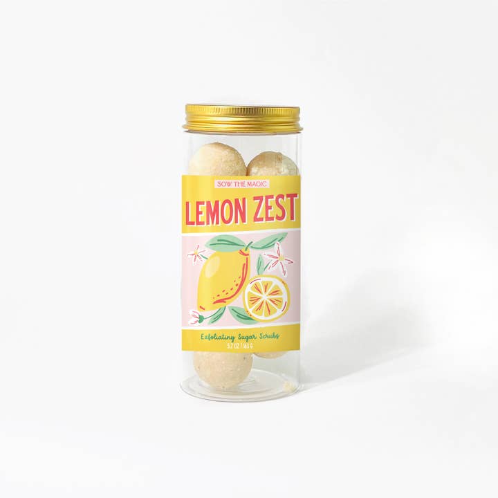 Sow the Magic - Wholesale Body Scrub/Exfoliant - Lemon Zest Exfoliating Sugar Scrubs