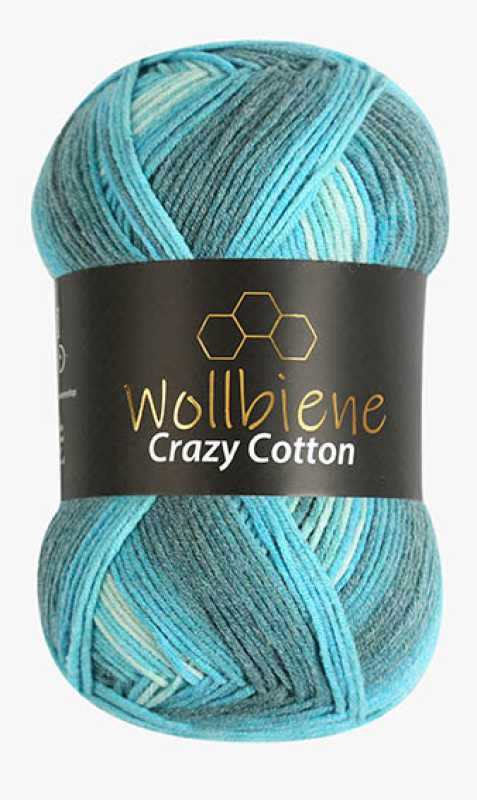 Wollbiene - Venta al por mayor Hilos - Hilo de lana Wollbiene Crazy Cotton para todas las estaciones, 100 g15