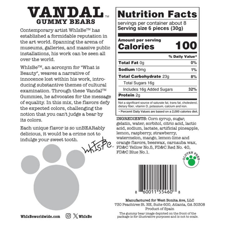 Vandal Gummy Bears - Wholesale Gummy - Vandal Gummy Bears Candy - Bulk4