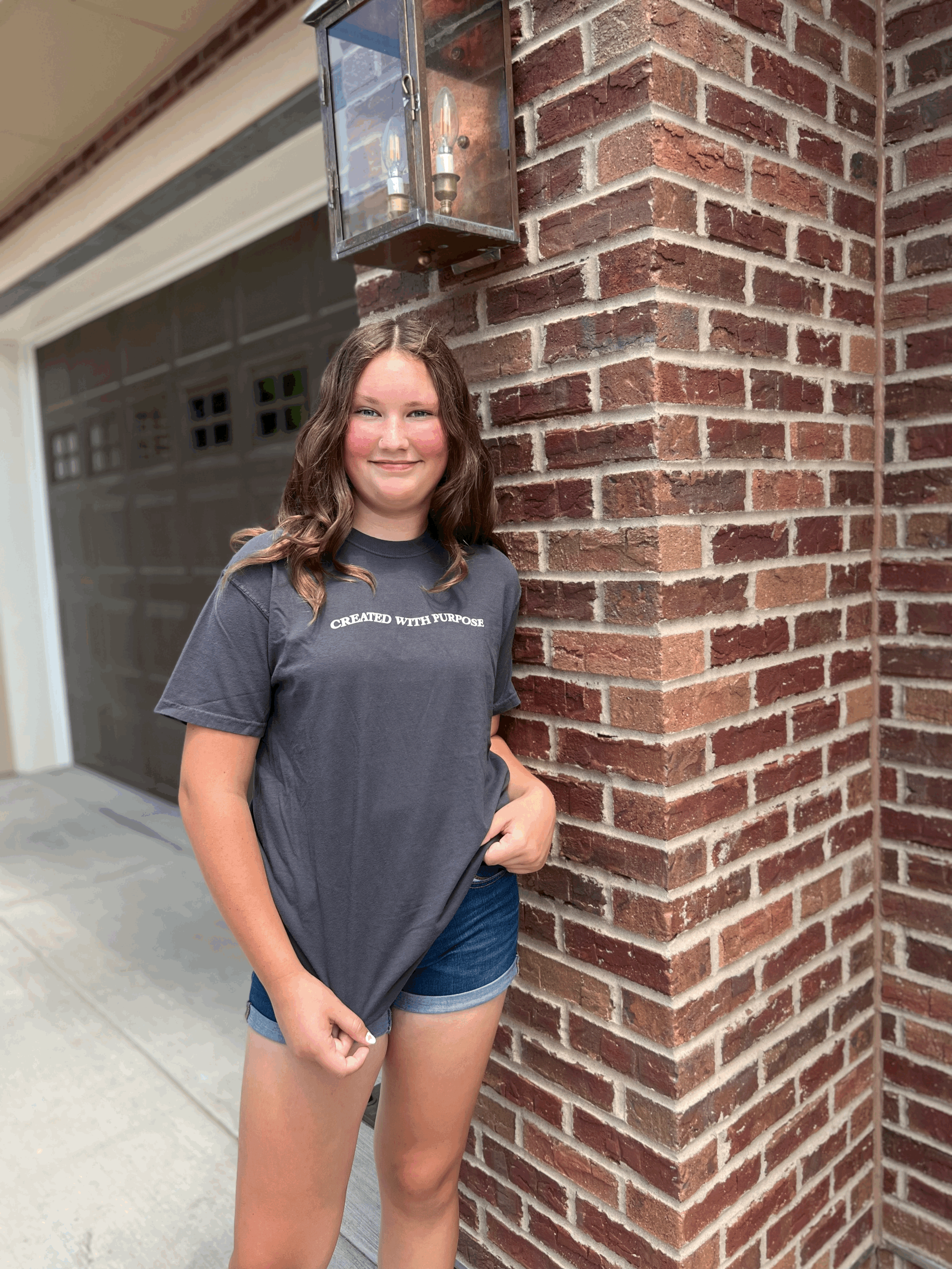 Created With Purpose Co. - Wholesale Screen Printed T-Shirt - Women's - CREATED WITH PURPOSE TEE29