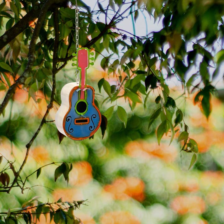 Rustic Arrow - Wholesale Bird House - Hanging Guitar Birdhouse