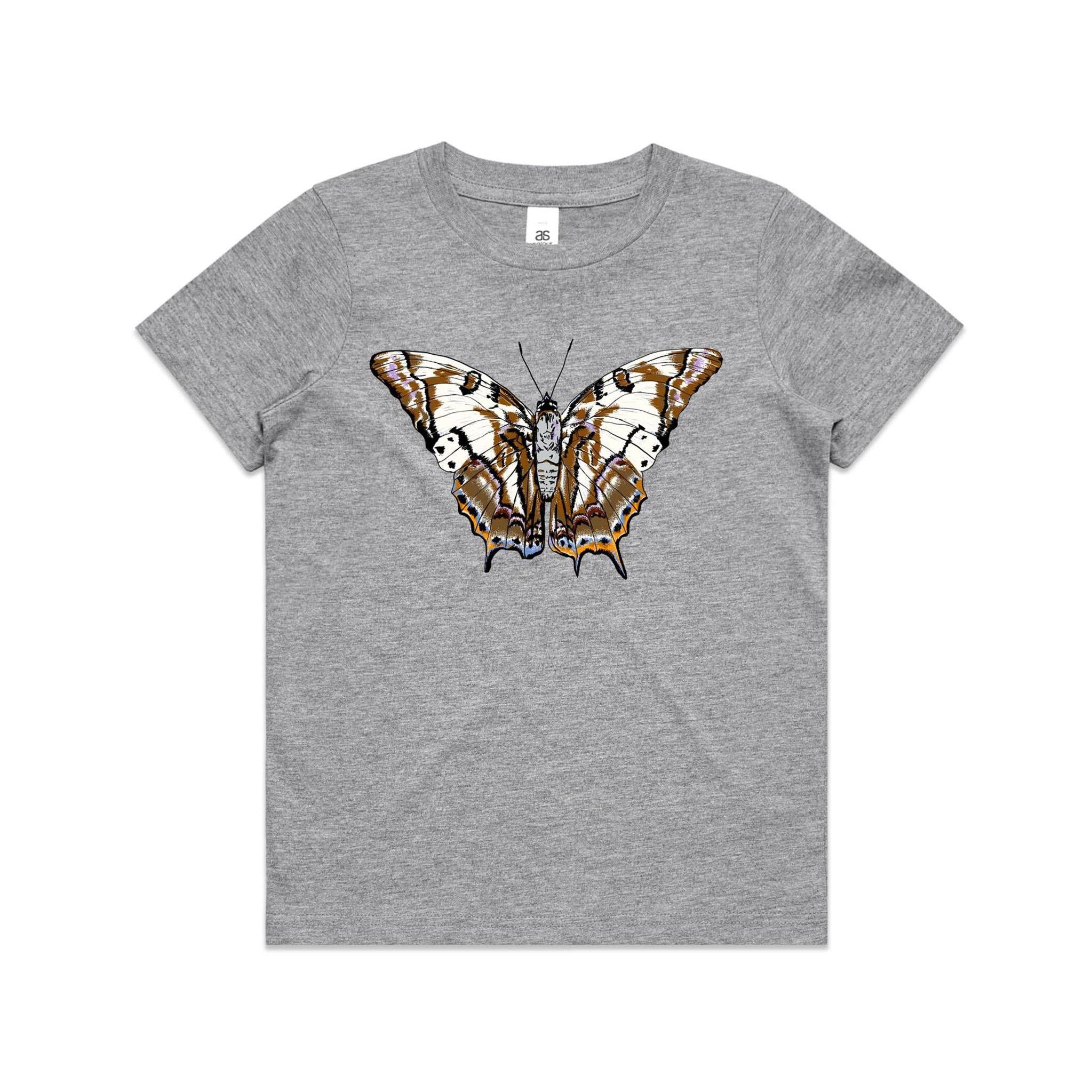 High Tees - Wholesale Screen Printed T-Shirt - Kids - Tailed Emperor Butterfly Kids T shirt3