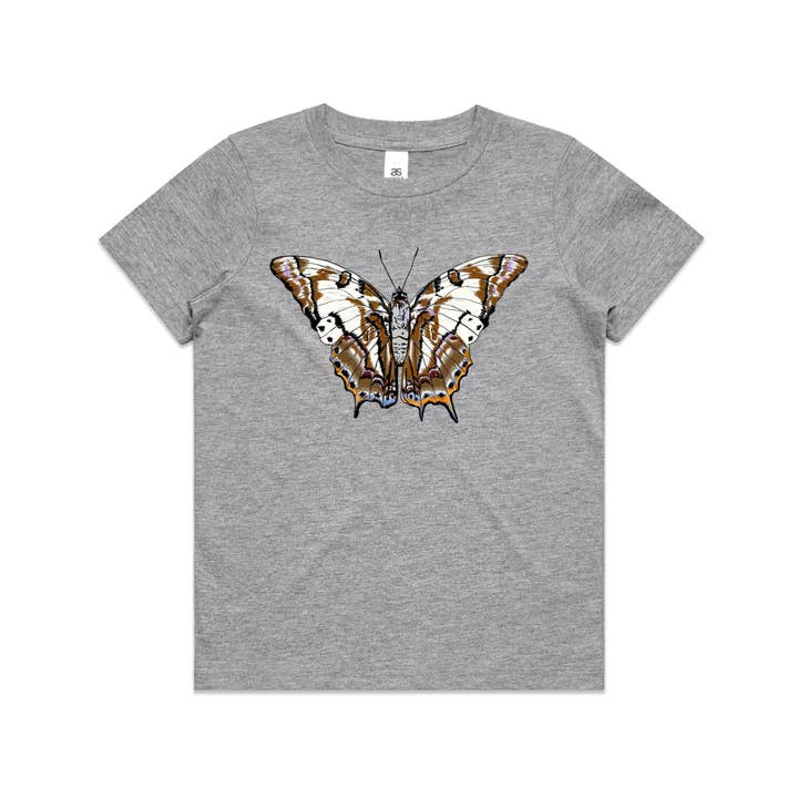 High Tees - Wholesale Screen Printed T-Shirt - Kids - Tailed Emperor Butterfly Kids T shirt3