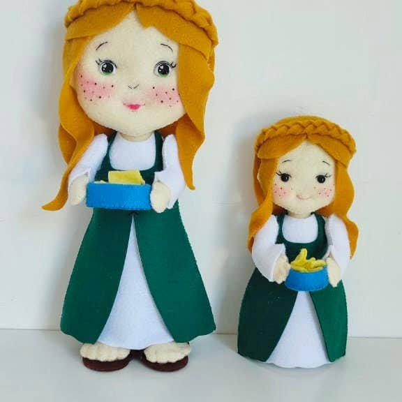 Lovencomfort - Wholesale Doll - Kids - Saint dolls, Catholic gifts, saint ornaments, baptism gift,3