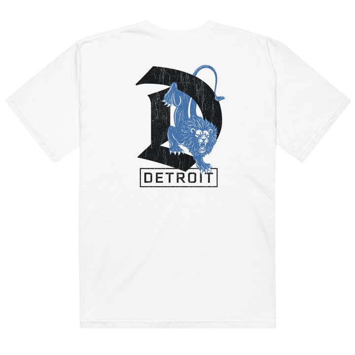 Détroit Lions D Tee pour la vente par Homeward Supply Co
