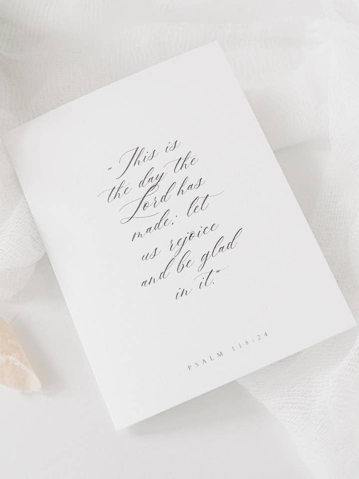 Christliche Geburtstagskarte mit Segensspruch aus der Bibel für den Großhandel von TheGoodStop