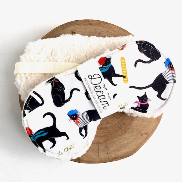 Sleep Mask / Le Chat for wholesale by Little Man