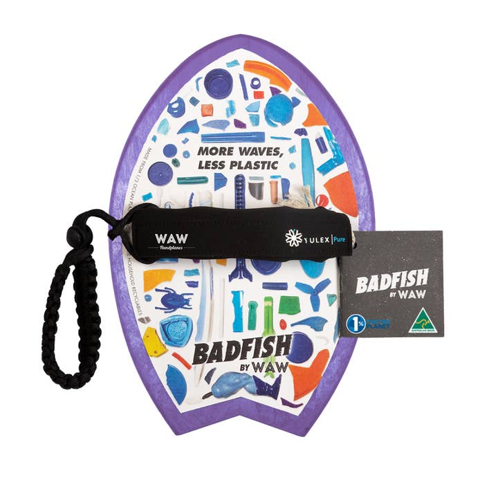 Body Surfing Handplane - Beach Accessory - Magenta Purple for wholesale by WAW Handplanes