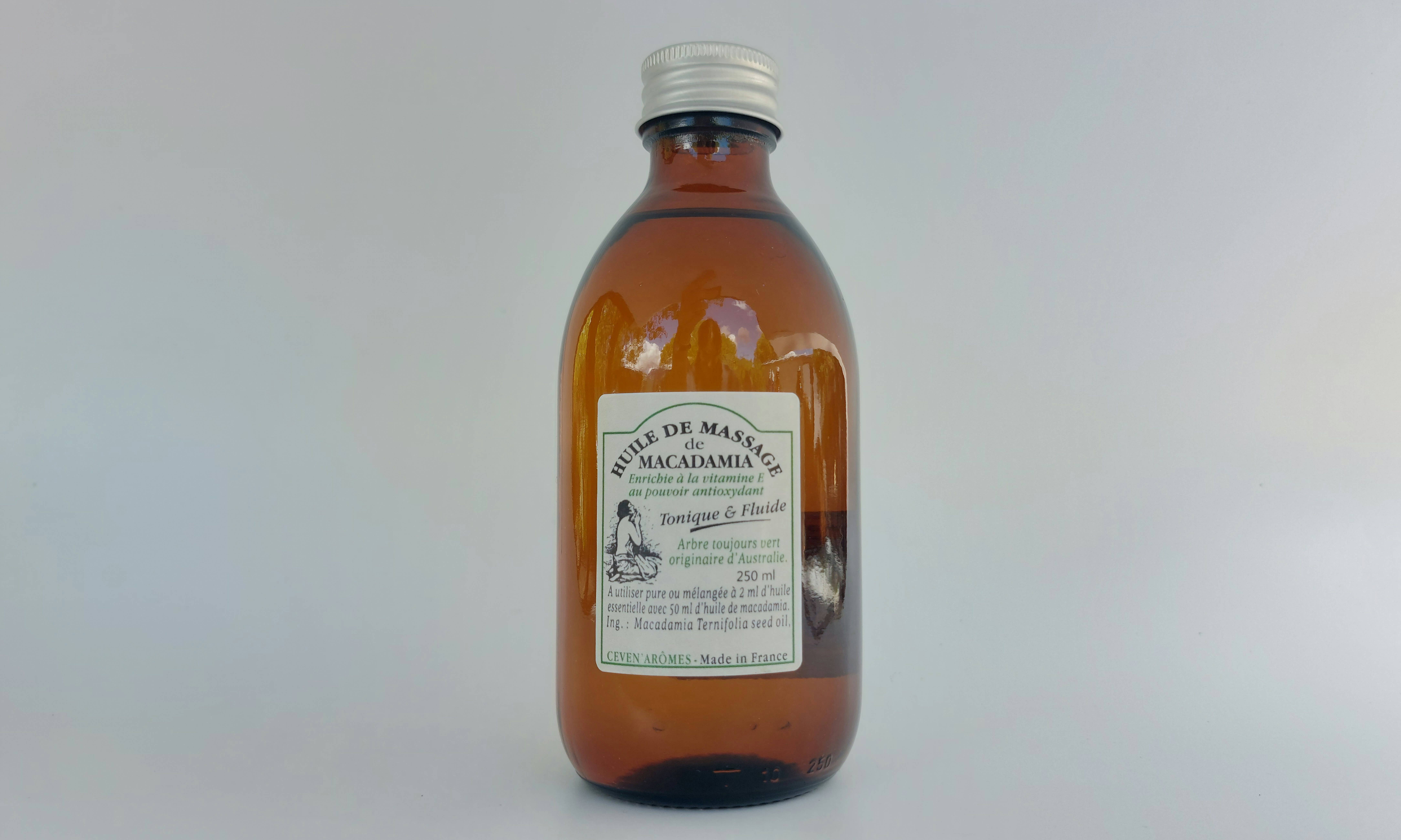 Céven'Arômes - Wholesale Bath/Body Oil - Macadamia Vegetable Oil 250ml