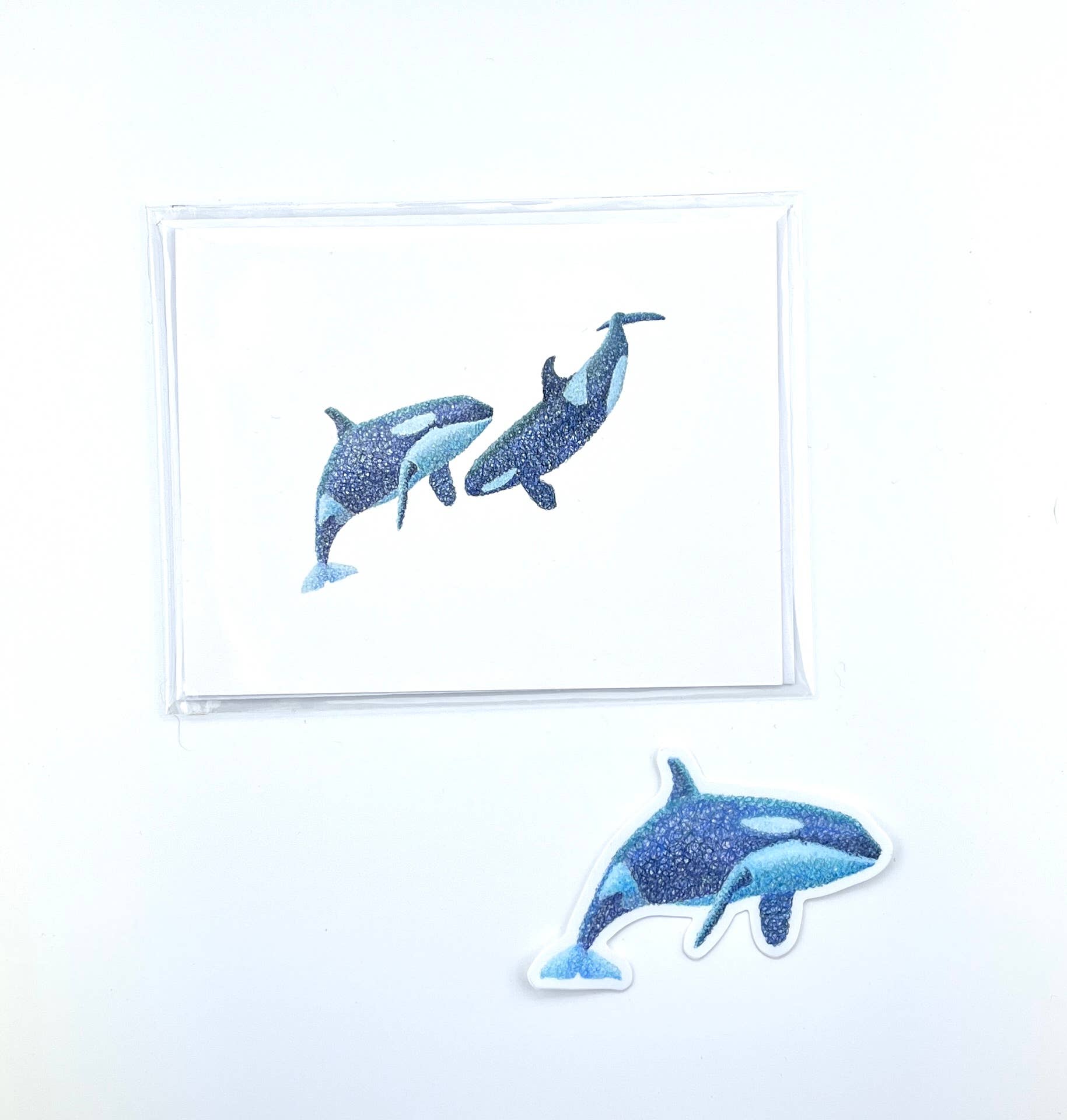 Sea Spray AK - Wholesale Sticker - Orca Whale Vinyl Sticker, Killer Whale, Ocean 3