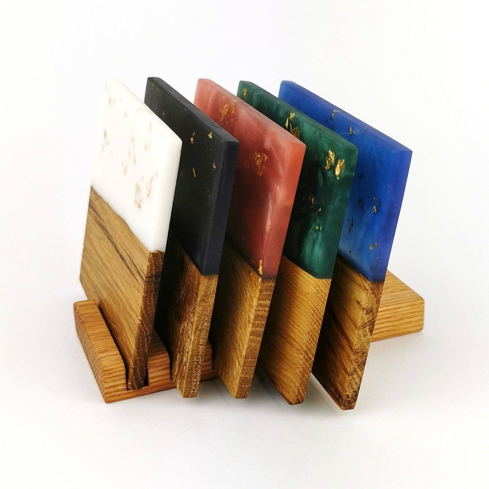 Ceramic Connoisseur - Wholesale Coasters - Wooden Epoxy Resin Drink Coasters3