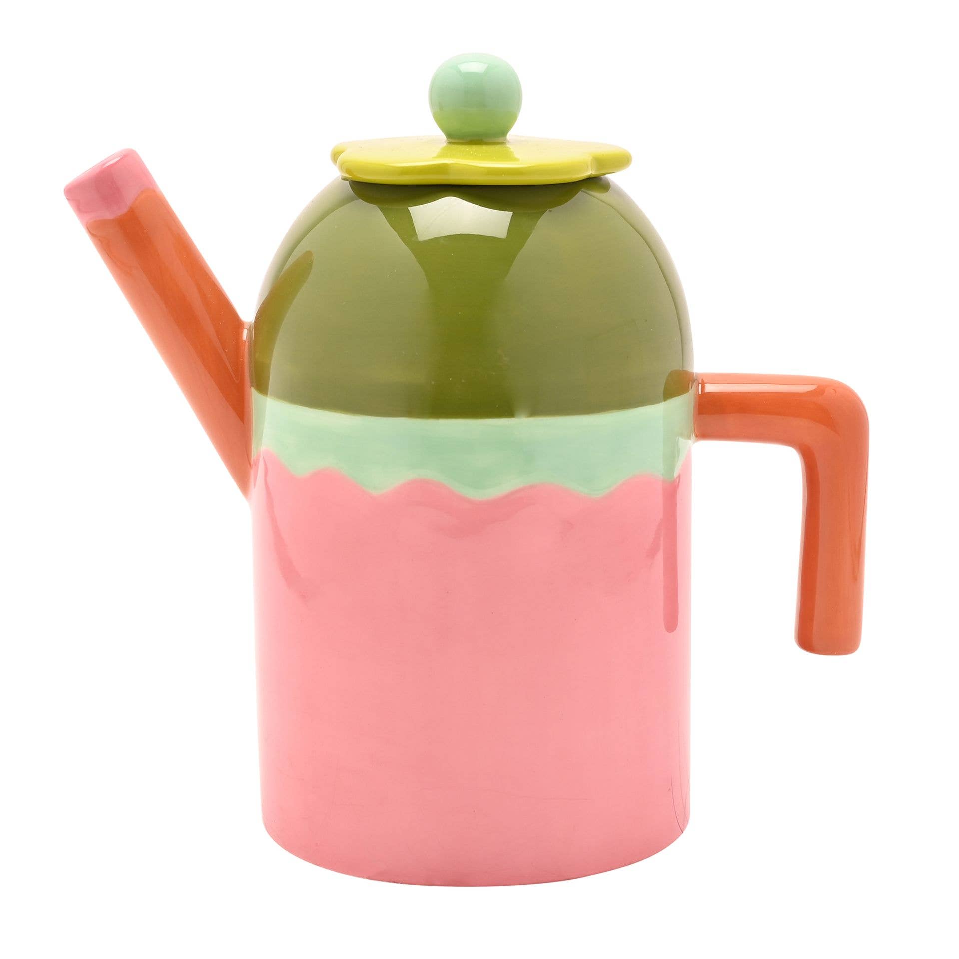 WIDDOP and Co. – wholesale Serveringsredskap – Raspberry Blossom tetekanna med blommönster1