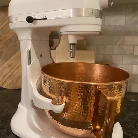 Sertodo Copper - Wholesale Mixing Bowl - Copper Mixing Bowl for KitchenAid Lift Stand Mixers