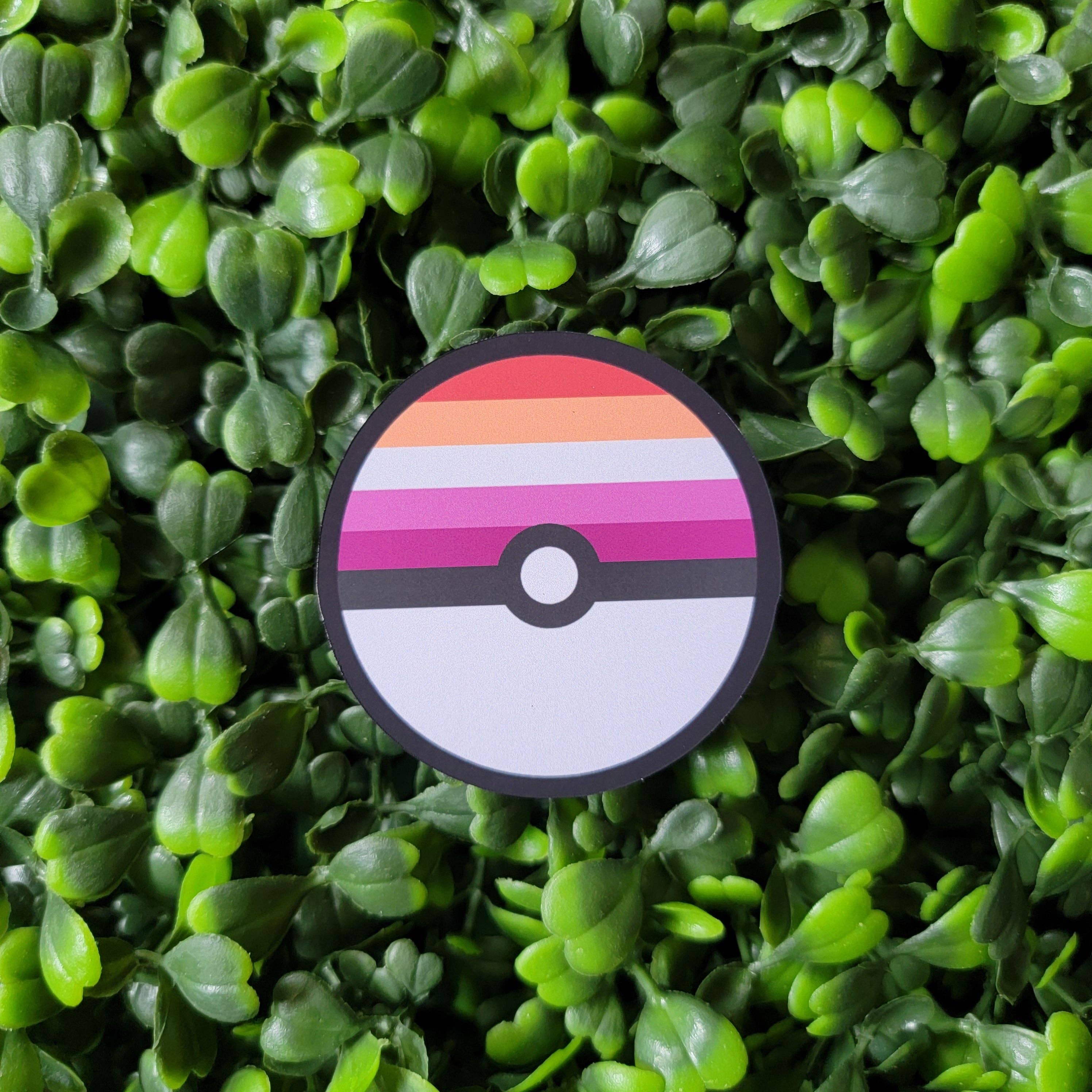 Mizorey Ren - Wholesale Sticker - Pride Pokeball Sticker1