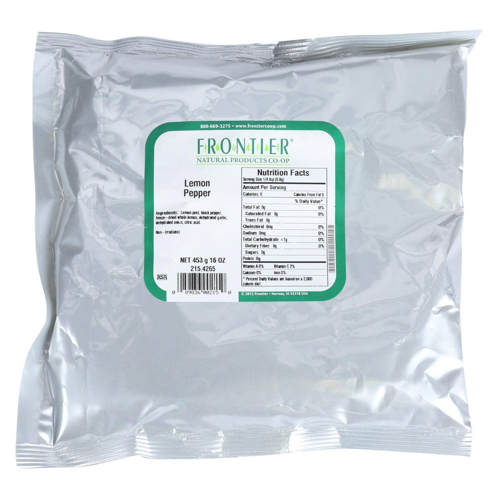 Everyday Supply Co - Wholesale Dried Spice Mix - Frontier Herb Lemon Pepper Seasoning Blend - Bulk - 1 Lb0