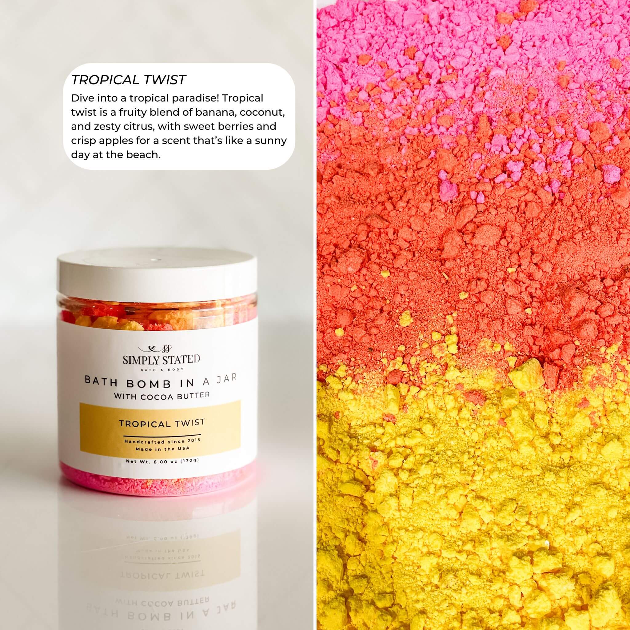 Simply Stated Bath & Body - Wholesale Bath Bomb/Fizz - Kids Bath Bomb in a Jar – Fun & Fizzy Bath Time Treats6